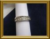 Oude zilveren ring met steentjes // vintage silver ring - 1 - Thumbnail