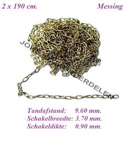 ===2 Klok ketting = z.g.a.n. === 40010