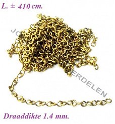 === Ketting = staartklok = gebruikt ===  37859