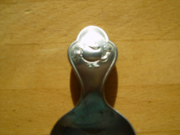 Theeschep met potje in handvat - Afbeelding 2