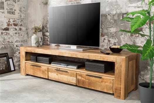 Tv meubel mango hout 170 cm - 4