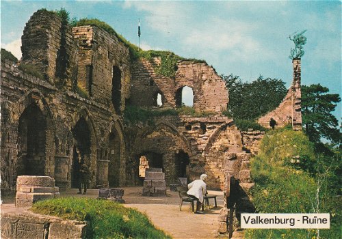 Valkenburg-Ruine 1972 - 1