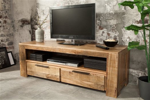 Tv meubel mango hout 130 cm - 2