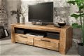 Tv meubel mango hout 130 cm - 2 - Thumbnail