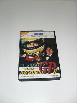 AYRTON SENNA SUPER MONACO GP for SEGA MASTER SYSTEM - 1