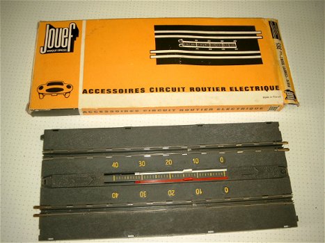 Jouef slotcar track ref385 counter - 1