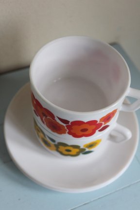 Set van 2 Arcopal Lotus kopjes - Afbeelding 3