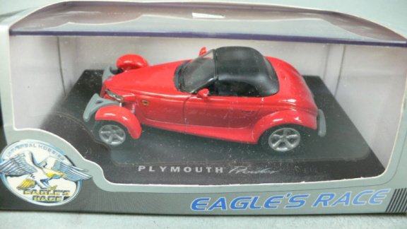 1:43 UH Plymouth Prowler concept rood met softtop - 0