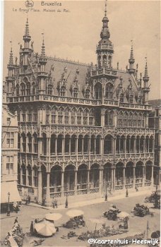 Belgie,Bruxelles Le grand Place Maison du Roi - 1