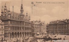 Belgie Bruxelles Maison du Roi et maisons de la Grand Place