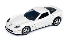 1:64 AutoWorld Chevy Chevrolet Corvette Z06 2012 wit