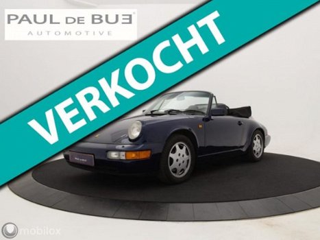 Porsche 911 Cabrio - - 964 Carrera 3.6 - 1