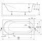 Sanifun inbouw ligbad Fenix 1600 x 750 - 3 - Thumbnail