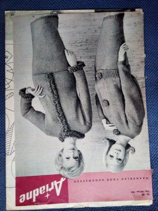 Maandblad voor handwerken Ariadne nummer 180, december 1961 - januari 1962 Met werkblad - nr. 1