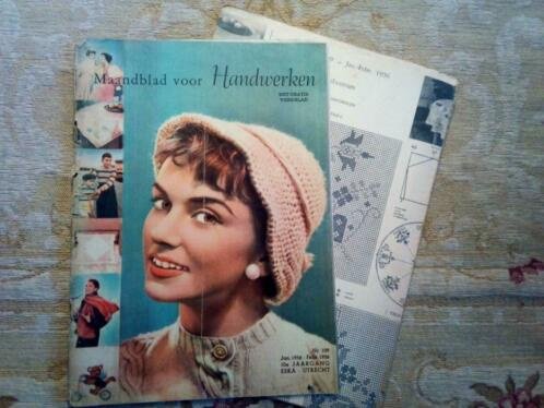 Maandblad voor Handwerken nummer 109 Januari 1956- Februari 1956 10e - nr. 1