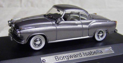 1:43 Atlas (Ixo) Borgward Isabella coupe jaren 50 - 0