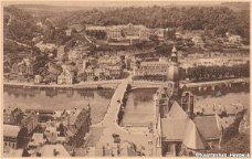 Belgie Dinant Panorama et faubourg St. Medard 1933