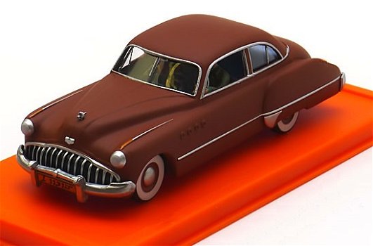 1:43 SpecialC.64 Kuifje Buick Roadmaster bruin - 0