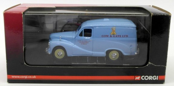 1:43 Corgi Vanguards Austin A40 Van Cow & Gate bestelwagen - 0