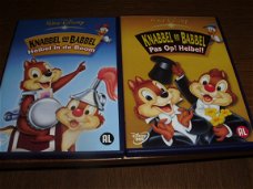 2-disc Disney dvd set knabbel en babbel