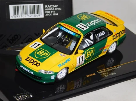 1:43 Ixo Honda Civic EG9 rhd 1994 JTCC #11 - 0