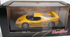 1:43 oude DetailCars Ferrari F50 coupe 1995 geel art.391