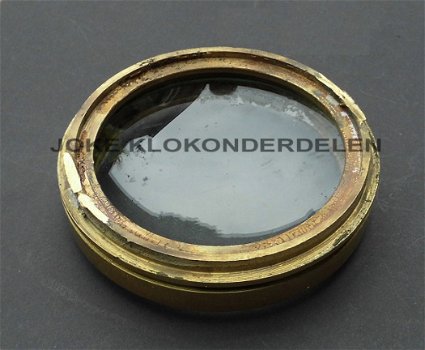 Franse pendule deur bol glas = 40029 - 3