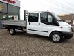 Ford Transit - 330L 2.2 TDCI DC 6 pers. Pick-Up, laadbak, airco, cruise controle, trekhaak, Nette au - 1 - Thumbnail