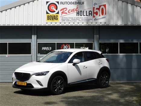 Mazda CX-3 - 2.0 SkyActiv-G 120 GT-M Navi Camera Led Cruise Contr. Bose Parelmoer lak - 1