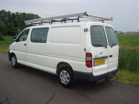 Toyota HiAce - 2.5 D-4D LWB Comfort DC LANG DUBBELCABINE AIRCO TOPSTAAT BJ 2010 - 1