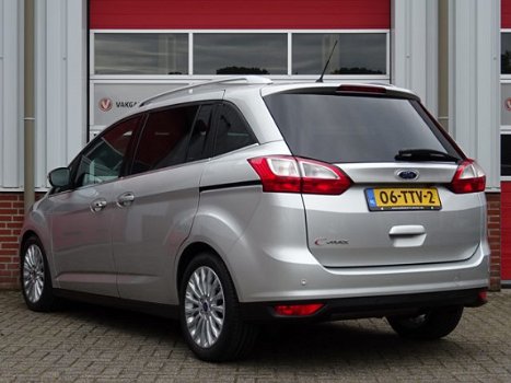 Ford Grand C-Max - 1.6 SCTi 183PK Titanium 7-Persoons /NAVI/Park Assist/Dode hoek/Stoel en voorruitv - 1