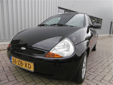 Ford Ka - 1.3 Cool & Sound Airco Apk t/m 05-06-2020 Zwart - 1