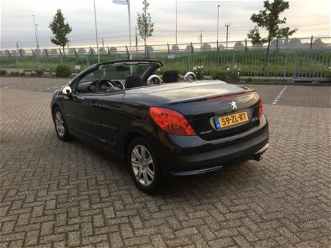 Peugeot 207 CC - 1.6 HDiF Zwart 2008 Cabrio Airco Zeer Mooi - 1