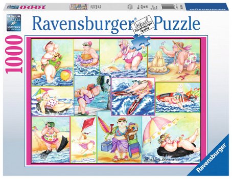 Ravensburger - Bathing Beauties - 1000 Stukjes Nieuw - 2