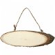 Wandbordje houten schijf rond 12-14 cm - 1 stuk - 2 - Thumbnail