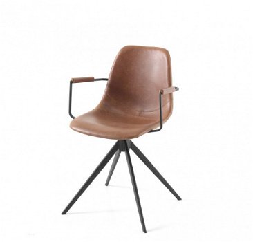 Design stoel met armleuningen - 3