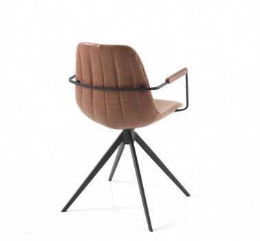 Design stoel met armleuningen - 4