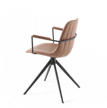 Design stoel met armleuningen - 5
