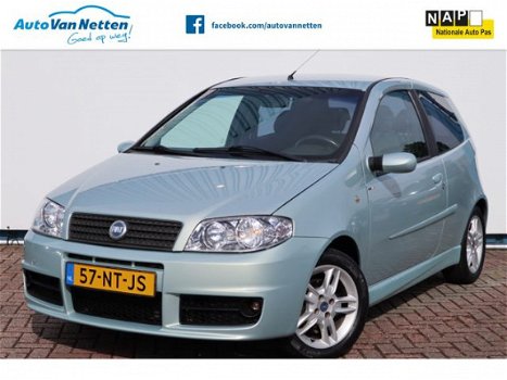 Fiat Punto - 1.4-16V 96pk 6bak, Sporting, Sportstoelen, Clima, Cruise, Lmv, Elek pakket, cpv, - 1