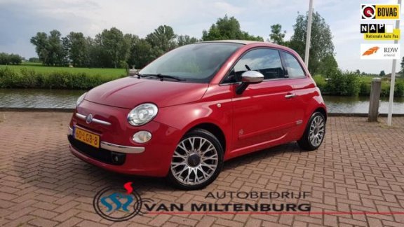 Fiat 500 C - 1.2 Lounge Leer Automaat Xenon - 1