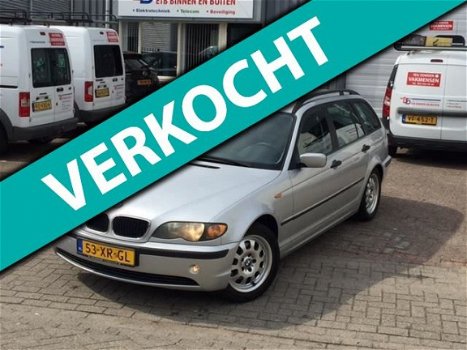 BMW 3-serie Touring - 318i Special Edition SCHUIFDAK 2004 GRIJS - 1