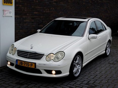 Mercedes-Benz C-klasse - 55 AMG LEDER NAVIGATIE LMV SCHUIFDAK 80.000KM - 1