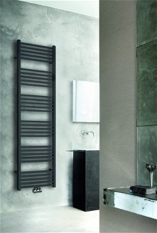 Sanifun handdoekradiator Ademir Centro 1820 x 600 Zwart