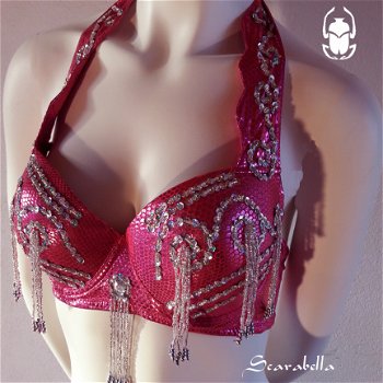 SCARABELLA belydance tops buikdansen roze bh sexy - 1