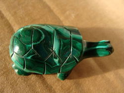 Schildpad van Malachiet