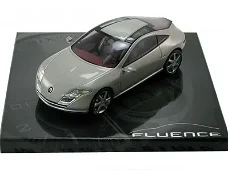 1:43 Norev Renault Fluence Concept Car grijsmetallic luxe editie 517990