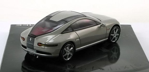 1:43 Norev Renault Fluence Concept Car grijsmetallic luxe editie 517990 - 1