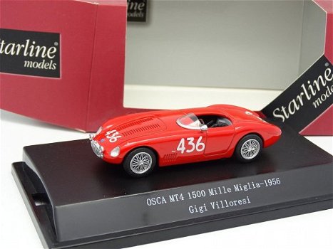 1:43 Starline Osca MT4 1500 MM Rally #436 1956 - 0