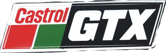 sticker Castrol Gtx - 1