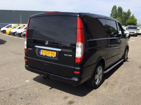 Mercedes-Benz Vito - Automaat 122 CDI 320 Lang Luxe Airco , Cruise , Alu Side Bars.3 Zits Trekhaak 2 - 1